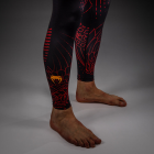 Дълъг клин - Venum Quetzal Fury Spats - Black/Fury Red/ Tangerine​